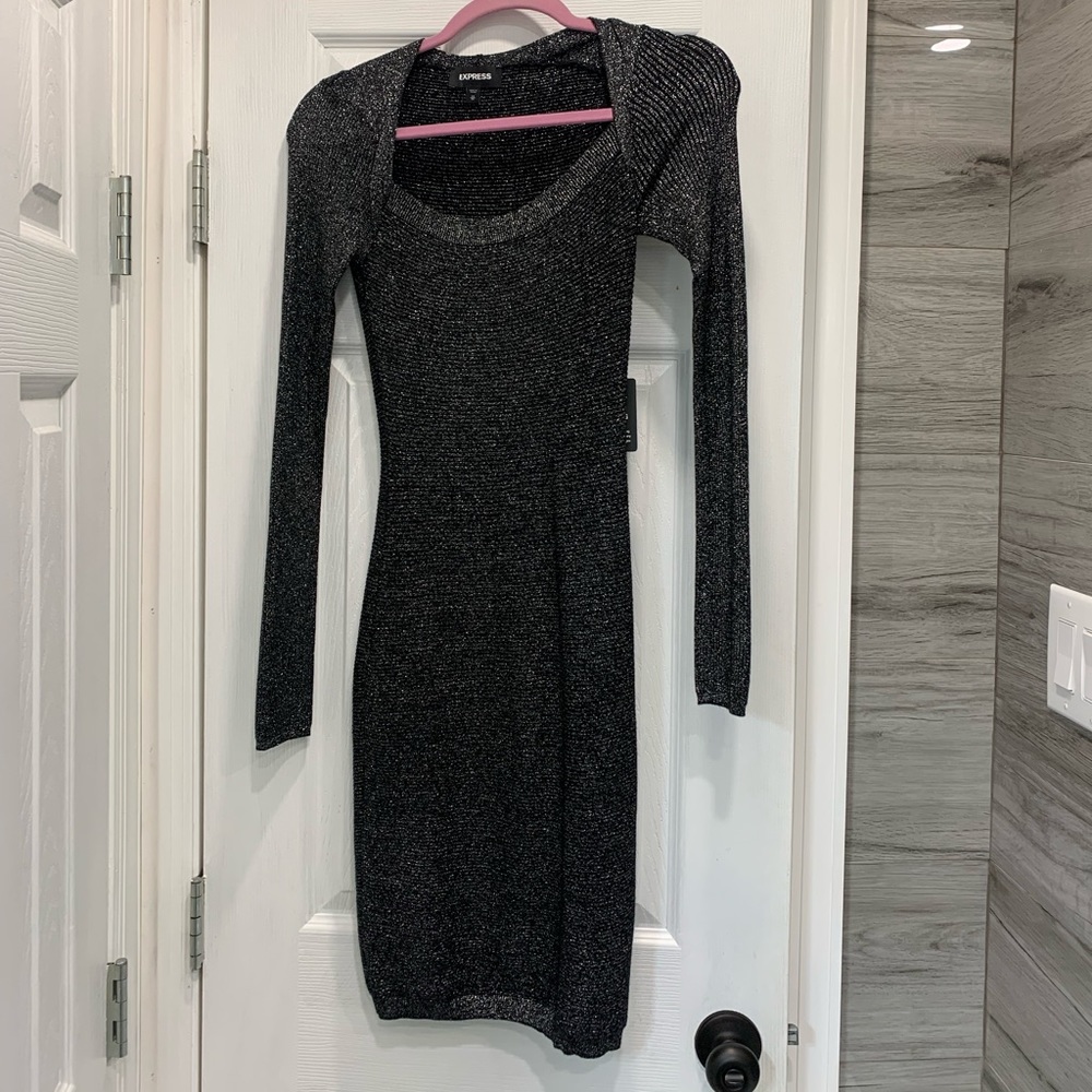 Express sparkley dress XS